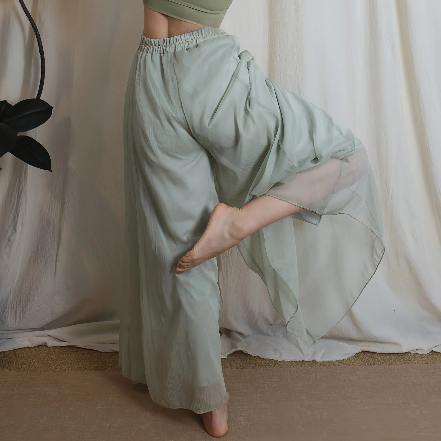 Elevate Maternity Palazzo Yoga Pants