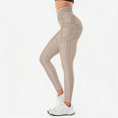 High-Waist Sculpting Seamless Leggings