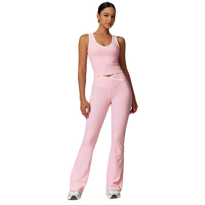 Buttery-Soft High-Waist Flare Yoga Set