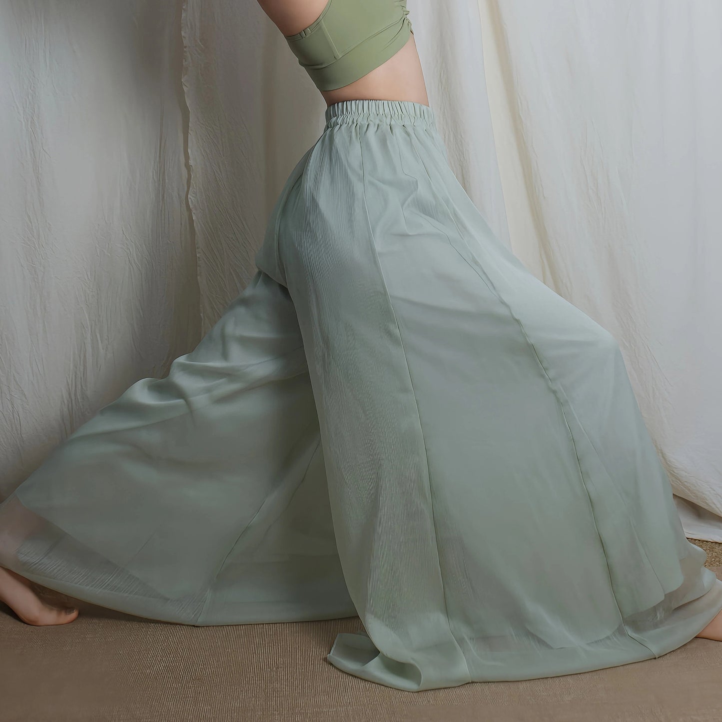 Elevate Maternity Palazzo Yoga Pants